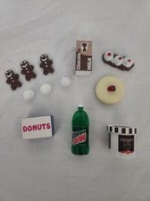 TYCO Kitchen Littles "SWEET TREATS" SET No.2014-6 Barbie Food, COMPLETE