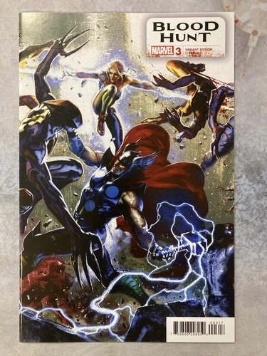 BLOOD HUNT #3 1:10 CONNECTING DELLOTTO MACKAY LARRAZ VARIANT MARVEL COMICBOOK BA