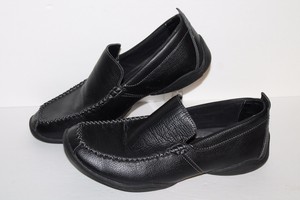 Perry Ellis America látigo Mocasines/Informales Zapatos, Negro, Cuero, nos  para hombres 9.5 | eBay