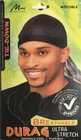 Murry Tie Down Durag Breathable / Adjustable / Ultra Strech Black 3910BLK