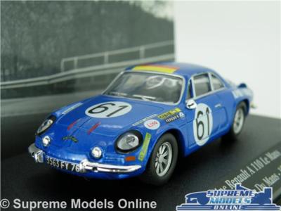 Ixo 1/43 - Renault Estafette + Remorque Alpine Renault A110 Coupe des