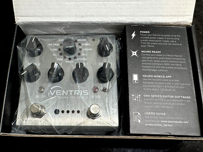 Source Audio SA262 Ventris Dual Reverb - Brushed Anodized Aluminum