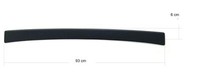 OmniPower® Ladekantenschutz Schwarz FüR BMW 3Er Limousine Typ:G20 2019-