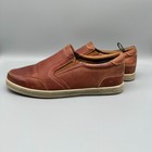 Propet Logan Comfort Shoe Mens 9xx 5e Wide Brown Slip on Fashion Sneaker