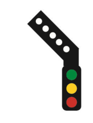 TTSK4L Train Tech Signal Kit (LH Feather) 3 Aspekte Home Distant