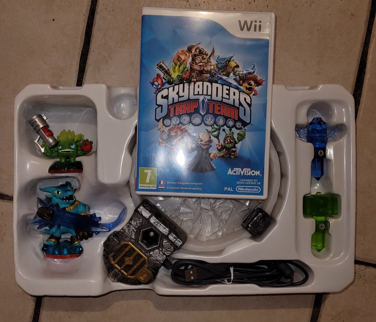 Jeu Skylanders Trap Team Pour Wii - Coffret Neuf, Scellé, Version Complète