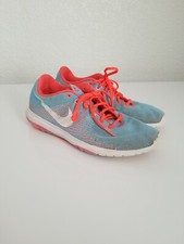 Nike Flex Fury 705460-400 Lakeside White Running Shoe Size Youth 5.5 Used see