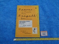 British Seagull Outboard Motor, Owners Spares Book, FP 2352 G0.     LOT #62