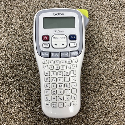 Brother P-Touch PT-H100 Handheld Thermal Print Lable Maker - TESTED ...