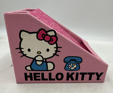 VTG Sanrio Hello Kitty Pen Pencil Holder Super Cute Storage Notepad Stand 2003