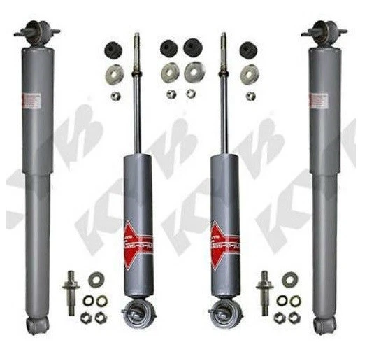 KYB Heavy Duty Front & Rear Shocks Kit Set of 4 For Chevrolet IMPALA CAPRICE - Image 4 of 4