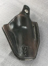 SAFARILAND LEATHER HOLSTER BLACK 28 S&W Smith Wesson ~ L/C 3