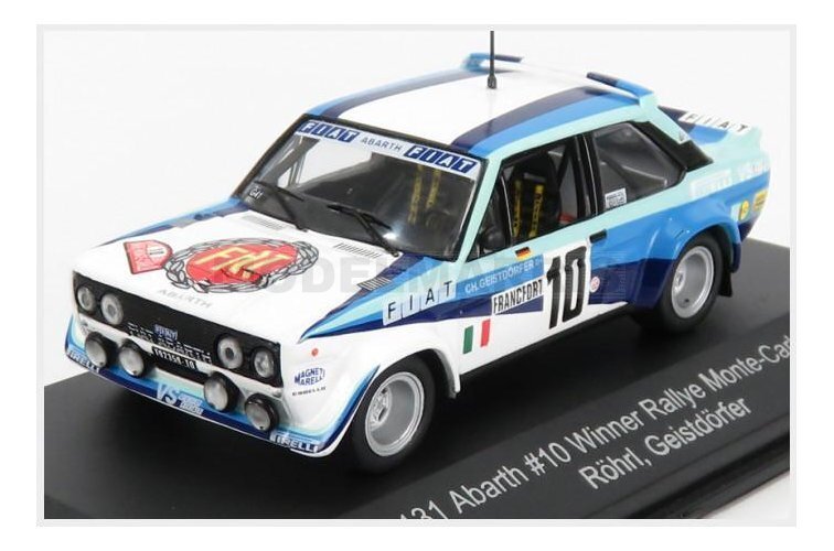 CMR WRC010 FIAT - 131 ABARTH TEAM FIAT ITALIA N 10 WINNER RALLY MONTECARLO 1980
