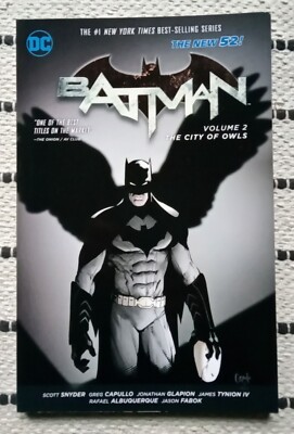 Graphic Novel, DC Comics, Batman, Comics, The City Of Owls, Scott Snyder
