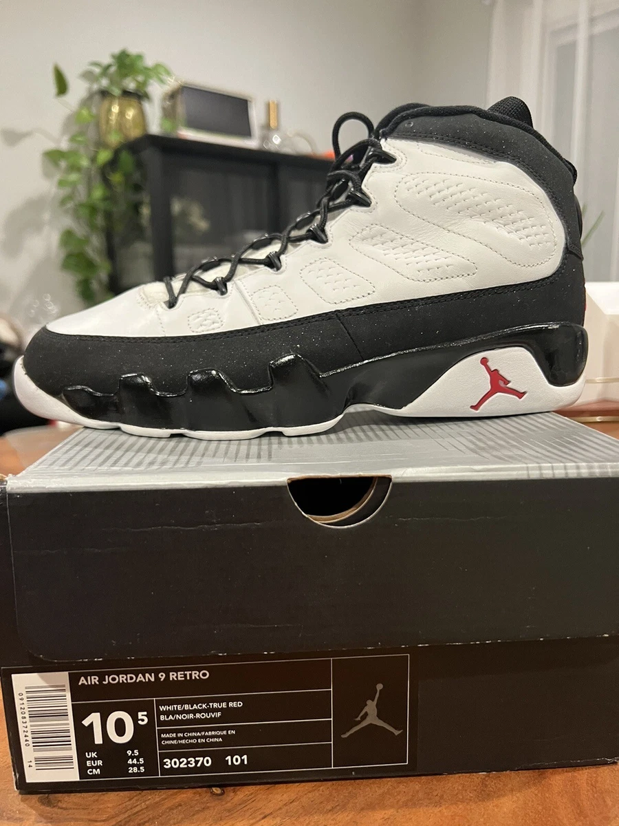 Las mejores ofertas en Jordan 9 Retro 2002 White Black Red | eBay