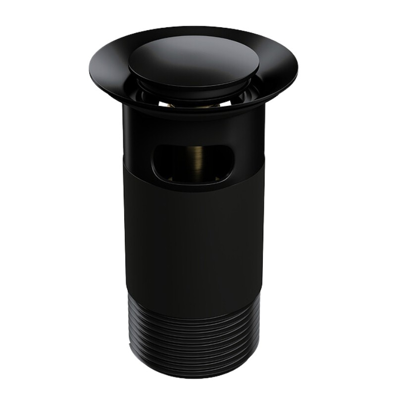 Ellsi Fix Basin Waste Slotted Matt Black - PDT-000732 - Image 3