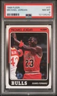 1988 FLEER #17 MICHAEL JORDAN PSA 8