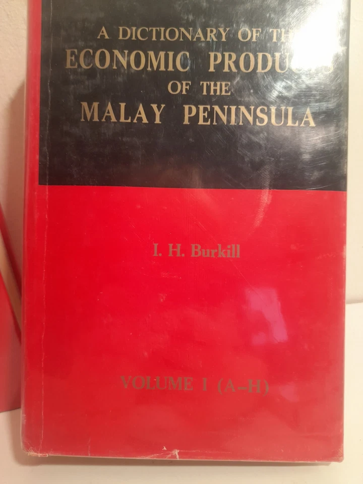 I. H. Burkill. Dictionary Of The Economic Products Of The Malay Peninsula. 1966 - Image 2 of 4