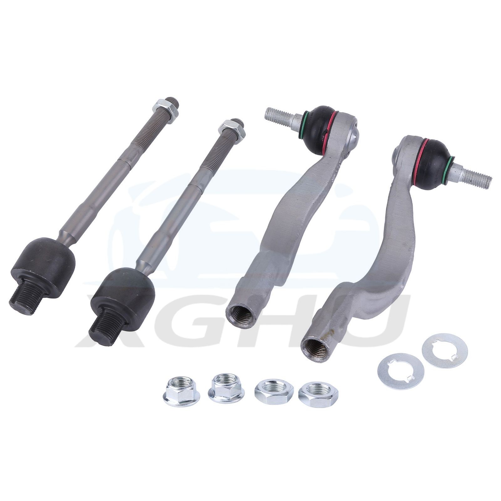 For 2014-2017 Maserati Ghibli Quattroporte Inner Outer Tie Rod End Left & Right