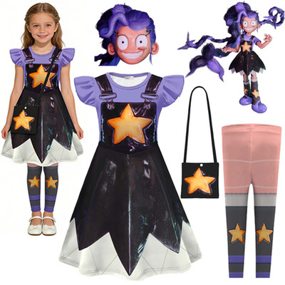 Mädchen Poppys Game Playtime Lily Lovebraids Cosplay Party Fasching Fancy Kleid
