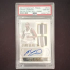 Panini National Treasures 2017-18 Kawhi Leonard Prime Auto /25 PSA 10 Game Worn