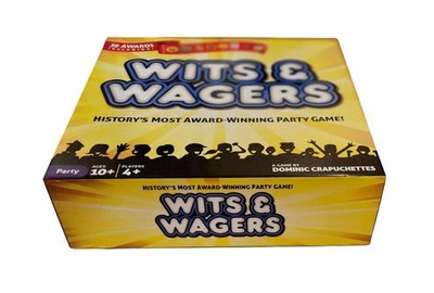 Wits & Wagers Board Game Kid Friendly Party/Trivia Game Award-Winning! Ages 10+