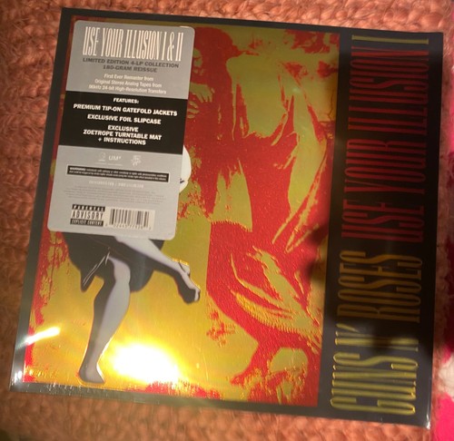 Guns N' Roses Use your illusion I & II limited numbered coloured 4 x Vinyl LP prezzo ebay