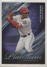2019 Bowman Platinum Wal-Mart Presence Purple Foil /250 Victor Robles #PP-15 4z8