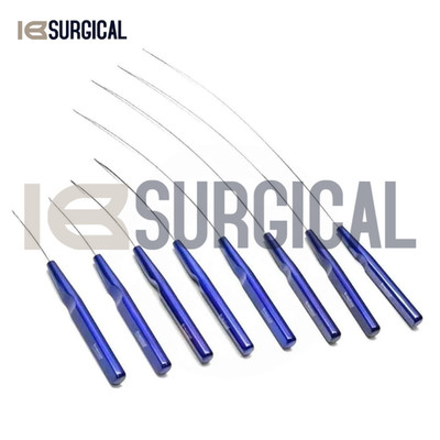 Suture Passer Needle Set of 9 Pcs for Non invasive Face Lift Technique Surgical