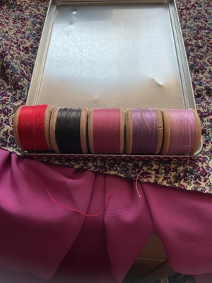 Vintage J P Coats x Wooden Dumpy Cotton Reels (3 unpierced