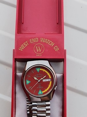 West End Automatic 70s Rare Red Dial