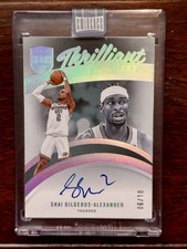2024-25 EMINENCE THRILLIANT SIGNATURES #TS-SGA SHAI GILGEOUS-ALEXANDER #/10
