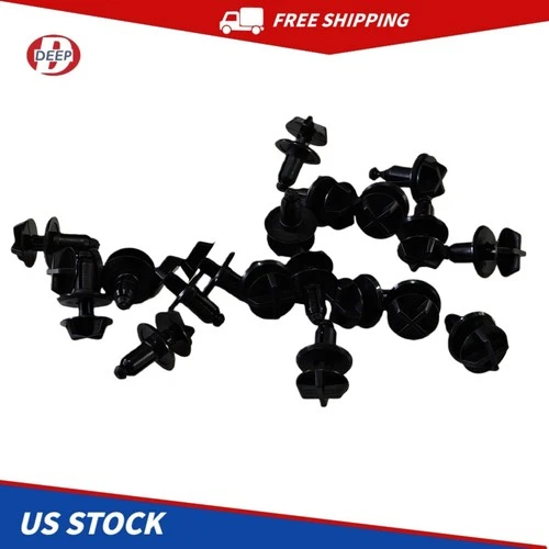 20Pcs  W716510-S300 Battery Cover Pin Clip Screw Cowl Retainer For Ford Mustang