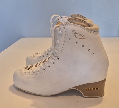 Edea Concerto Figure Skating Boots   Size 245B   Excellent Stiffness