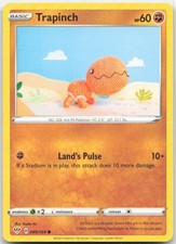 Trapinch 089/189 Common Darkness Ablaze Pokemon Moderately Played
