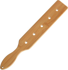 14 Inch Large Bamboo Wood Paddle Wooden Paddle with Airflow Holes