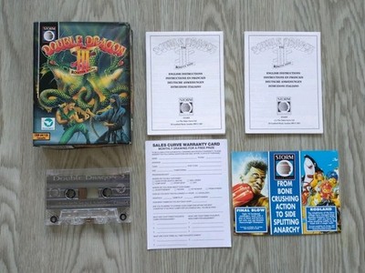 Commodore 64 / 128 C64 Spiel - Double Dragon III 3 von Storm 1991 ( Big Box )