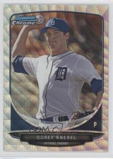 2013 Bowman Draft Picks Chrome Silver Wave Refractor 14/25 Corey Knebel b2g