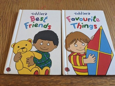 Ladybird Toddlers Books - Best Friends & Favourite Things - Early Reading Aids