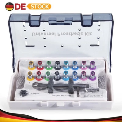 SKYSEA Dental Universal Implant Kit Abutment Hand Driver Hex Screwdriver Long+Short DE