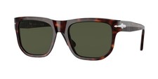 PERSOL PO3306S 24 31 Havana Green 55 mm Unisex Sunglasses