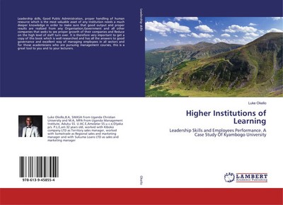 Luke Okello | Higher Institutions of Learning | Taschenbuch | Englisch (2019)