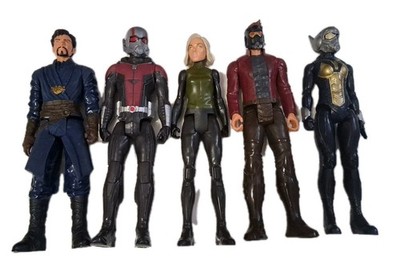 Marvel Action Figures 5pc Set(Dr. Strange, Ant-Man, Black Widow & More)
