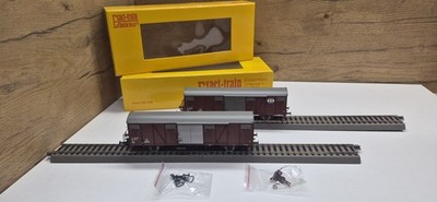 2x Exact-train SBB Gbs Güterwagen H0   Neu & OVP   Epoche 4B (EX20433 & EX20432)