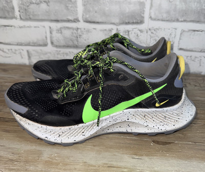 Nike Pegasus Trail 3 Men Size 7.5 DA8697 004 Black Green  display picture 3