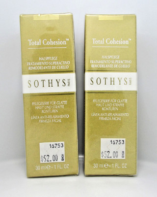Sothys Total Cohesion Skin & Facial Care 30ml/ 1 fl. oz  Lot of 2  Brand New