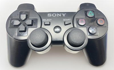 OEM Sony PS3 DualShock 3 Wireless Controller   Black  Original Tested