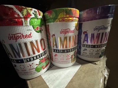 Inspired EAA hydration Aminos 3 lot