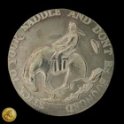 BEX 1/2oz .999 Fine Silver Cowboy Round in Capsule -E770