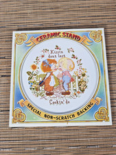 Springdale Vintage Ceramic Tile Trivet ?Kissin? Don?t Last Cookin Do? Kitchen